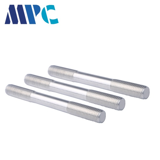 304 stainless steel equal-length double-headed bolts GB901 two-headed tooth screws mechanical seal seat screw M10