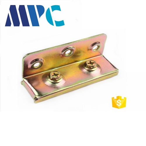 Supply 90MM long combination bed hanging English bed hanging screw bed hinge furniture bed hanging code hanging buckle bed hanging