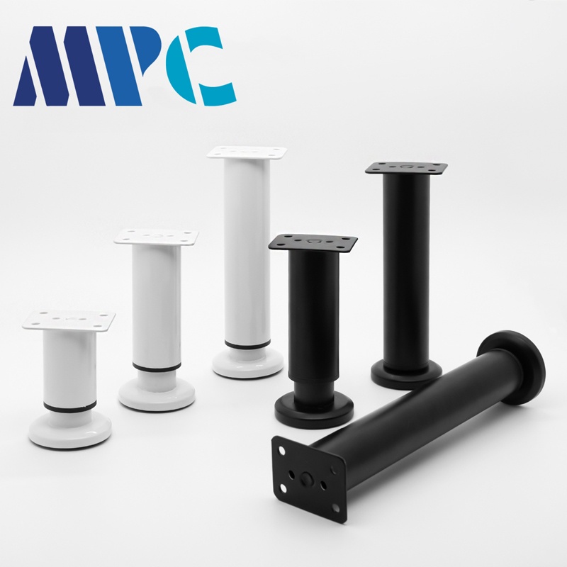 Telescoping feet adjustable support feet TV feet end