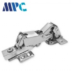 Cabinet door cushioning 165 degree alloy head damping hinge Large-angle opening cabinet door hinge Special door hinge