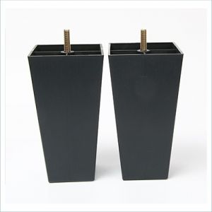 Square sofa plastic feet, furniture plastic feet, 83*200mm high square feet