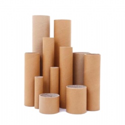 Customized kraft paper poster tubes, paper tubes, circular tape tubes, firework tubes, fishing rod industrial cores
